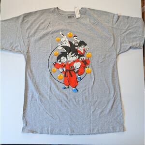 Dragon Ball Z Top Super Saiyan Vegeta Anime Gray Shirt XL Mens New